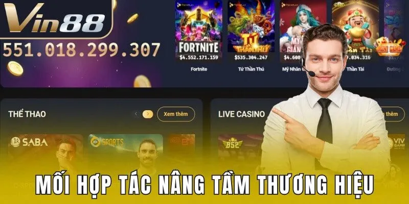 78win hợp tác cùng Vin88 để nâng tầm thương hiệu